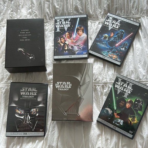 Star Wars Trilogy DVD box set. Includes 4, 5 & 6 plus bonus DVD - Picture 11 of 12